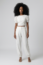 Lade das Bild in den Galerie-Viewer, HOSE `Dreamy Boho´, weiß