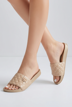 Lade das Bild in den Galerie-Viewer, PANTOLETTE `Couture´, caramel