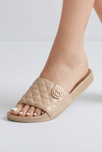 Lade das Bild in den Galerie-Viewer, PANTOLETTE `Couture´, caramel
