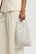 Lade das Bild in den Galerie-Viewer, TASCHE Shopper `Makramé´, crème
