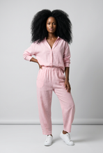 Lade das Bild in den Galerie-Viewer, HOSE `Cool Linen´ (Barrel), rosa