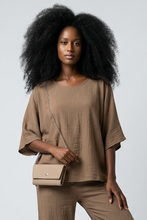 Lade das Bild in den Galerie-Viewer, TOP `Daily Basic´ (Minibag), chocolate