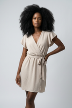 Lade das Bild in den Galerie-Viewer, KLEID `Summerlove´ (Midi), taupe