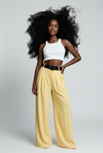 Lade das Bild in den Galerie-Viewer, HOSE `Fashionista´ (Wide Leg), citrus