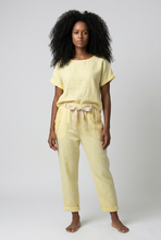 Lade das Bild in den Galerie-Viewer, HOSE `Sweet Linen´, citrus