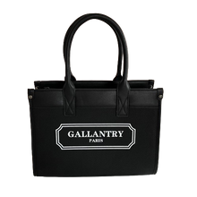 Lade das Bild in den Galerie-Viewer, TASCHE Paris, schwarz-weiß