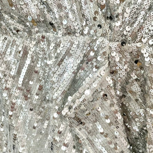 Lade das Bild in den Galerie-Viewer, KLEID `Silver Minidress´, silber