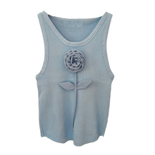 Lade das Bild in den Galerie-Viewer, TOP `One Flower´, blau