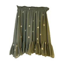 Lade das Bild in den Galerie-Viewer, ROCK Volants (Hearts), oliv