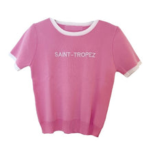 Lade das Bild in den Galerie-Viewer, TOP `Saint-Tropez´, pink