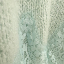 Lade das Bild in den Galerie-Viewer, PULLOVER `Lace´, mint