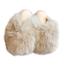 Lade das Bild in den Galerie-Viewer, HAUSSCHUHE `Fluffy´, beige