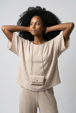 Lade das Bild in den Galerie-Viewer, TOP `Daily Basic´ (Minibag), taupe