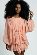 Lade das Bild in den Galerie-Viewer, KLEID `Carribean Queen´ (Mini), koralle