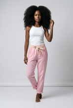 Lade das Bild in den Galerie-Viewer, HOSE `Sweet Linen´, pink