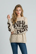 Lade das Bild in den Galerie-Viewer, PULLOVER `Copenhagen´, beige-chocolate