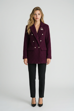 Lade das Bild in den Galerie-Viewer, JACKE `Beauty´, burgundy