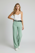 Lade das Bild in den Galerie-Viewer, HOSE `Business´, salbei