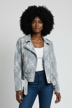 Lade das Bild in den Galerie-Viewer, JACKE `Lace´, jeansblue