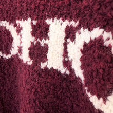 Lade das Bild in den Galerie-Viewer, PULLOVER `SOHO´ (Strick), burgundy