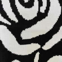 Lade das Bild in den Galerie-Viewer, TOP `Rose´, schwarz-weiß