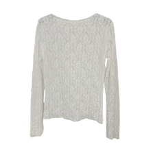 Lade das Bild in den Galerie-Viewer, TOP `Lace´ (weiter Ausschnitt), weiß