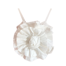 Lade das Bild in den Galerie-Viewer, TOP `So Couture Camelia´, weiß