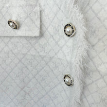 Lade das Bild in den Galerie-Viewer, WESTE `Couture Love´ (Premium Ligne), weiß