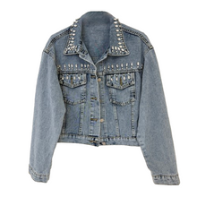 Lade das Bild in den Galerie-Viewer, JACKE `Diamonds´ (Jeans)