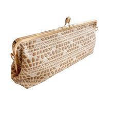Lade das Bild in den Galerie-Viewer, TASCHE `Shell´, cappuccino