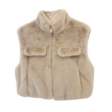 Lade das Bild in den Galerie-Viewer, WESTE `Cozy´, beige