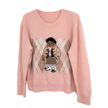 Lade das Bild in den Galerie-Viewer, PULLOVER `Teddybear´ (Premium Ligne), soft rose