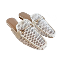 Lade das Bild in den Galerie-Viewer, MULES `Elegant´, crème