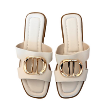 Lade das Bild in den Galerie-Viewer, PANTOLETTE `Parisienne´, beige