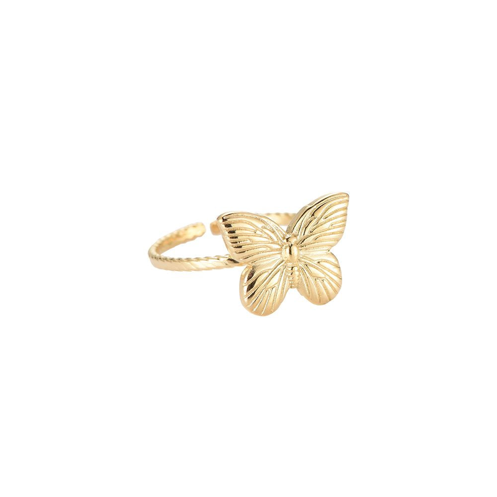RING Big Butterfly, gold