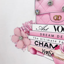 Lade das Bild in den Galerie-Viewer, T-SHIRT `Couture Books´, weiß