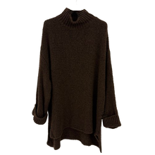 Lade das Bild in den Galerie-Viewer, PULLOVER Pulloverkleid `Cozy Piece´, chocolate