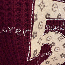 Lade das Bild in den Galerie-Viewer, PULLOVER Pulloverkleid `5´, burgundy