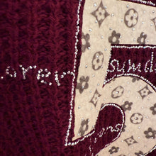 Lade das Bild in den Galerie-Viewer, PULLOVER Pulloverkleid `5´, burgundy