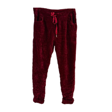 Lade das Bild in den Galerie-Viewer, HOSE `Cozy´, burgundy