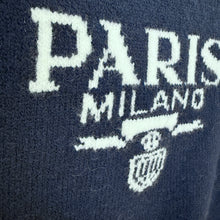 Lade das Bild in den Galerie-Viewer, PULLUNDER `Paris Milano´, navy blue