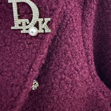 Lade das Bild in den Galerie-Viewer, JACKE `Beauty´, burgundy