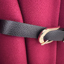 Lade das Bild in den Galerie-Viewer, PONCHO `Elegant´, burgundy