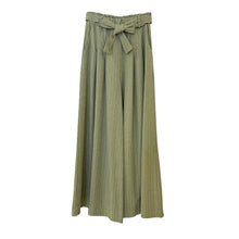 Lade das Bild in den Galerie-Viewer, HOSE `Fashionista Stripes´ (Wide Leg), olive