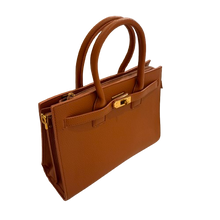 Lade das Bild in den Galerie-Viewer, TASCHE `Elegant Lady´, cognac