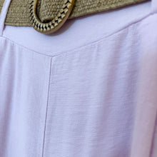 Lade das Bild in den Galerie-Viewer, HOSE `Pastel´ (mit Gürtel), flieder