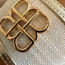 Lade das Bild in den Galerie-Viewer, PANTOLETTE `Golden Sign´, beige-gold