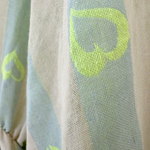 Lade das Bild in den Galerie-Viewer, KLEID `Kisses´, neongelb-beige-mint