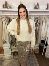 Lade das Bild in den Galerie-Viewer, PULLOVER `So so cozy´, beige