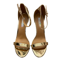 Lade das Bild in den Galerie-Viewer, SANDALETTE `Metallic´, gold